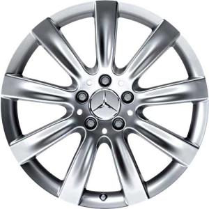 18" Mercedes Armida [221-18] Sterling Silver alloy wheel