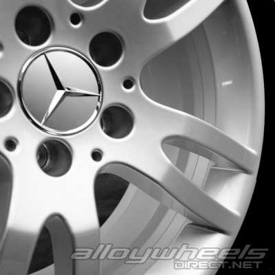 Mercedes 5 Twin Spoke [230-18] Sterling Silver Alloy Wheel Product Image #3