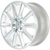 Mercedes 10 Spoke [230-18] Sterling Silver Wheel Img 2