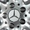 Mercedes 10 Spoke [230-18] Sterling Silver Wheel Img 4