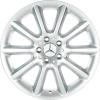 Mercedes 10 Spoke [230-18] Sterling Silver Wheel Img 1