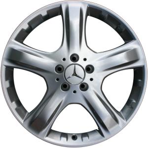 Mercedes 5 Spoke [164-19] Titanium Silver Alloy Wheel for Mercedes M-Class W164 - Sizes 19in