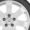 Mercedes 7 Spoke [211-16] Titanium Silver Wheel Img 2