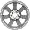Mercedes 7 Spoke [211-16] Titanium Silver Wheel Img 3