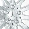 Mercedes 11 Spoke [211-16] Titanium Silver Wheel Img 4