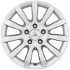 Mercedes 11 Spoke [211-17] Titanium Silver Wheel Img 1