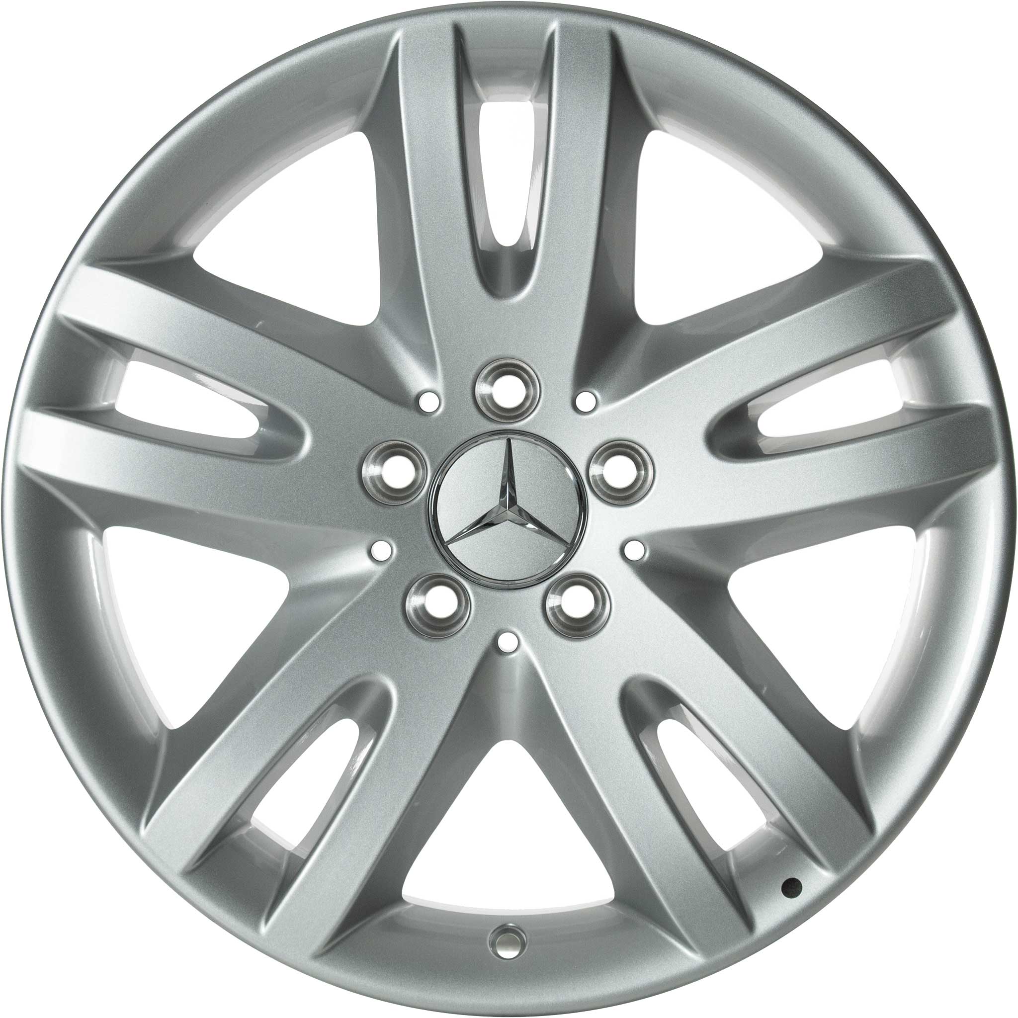 Mercedes Mabsuta [211-17] Titanium Silver Alloy Wheel Product Image #1