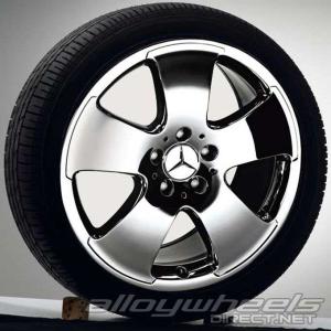 18" Mercedes 5 Spoke [221-18] Chrome Look alloy wheel