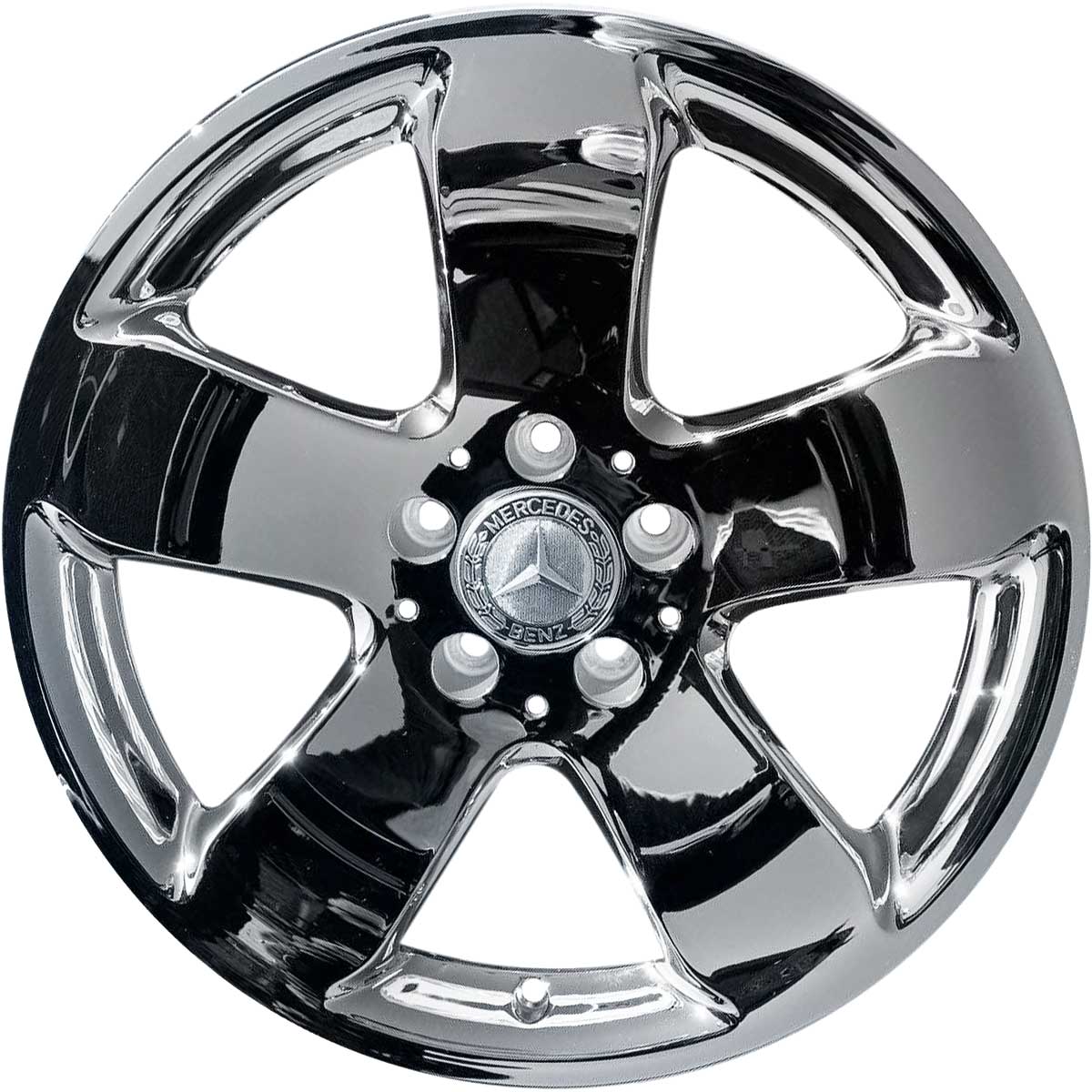Mercedes Rucha [211-17] Chrome Look Alloy Wheel Product Image #1