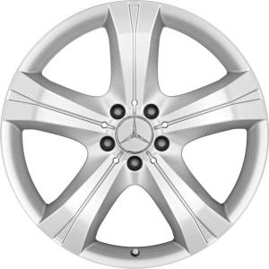 19" Mercedes Zubenesli [219-19] Sterling Silver alloy wheel