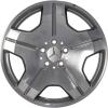 Mercedes 5 Spoke [221-18] Standard Silver with High Sheen (Forged) Wheel Img 1