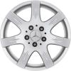 Mercedes Minelauva [211-16] Titanium Silver Wheel Img 1