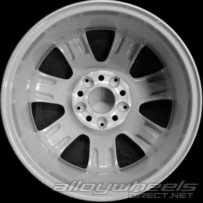 Mercedes 7 Spoke [169-16] Titanium Silver Alloy Wheel Product Image #2