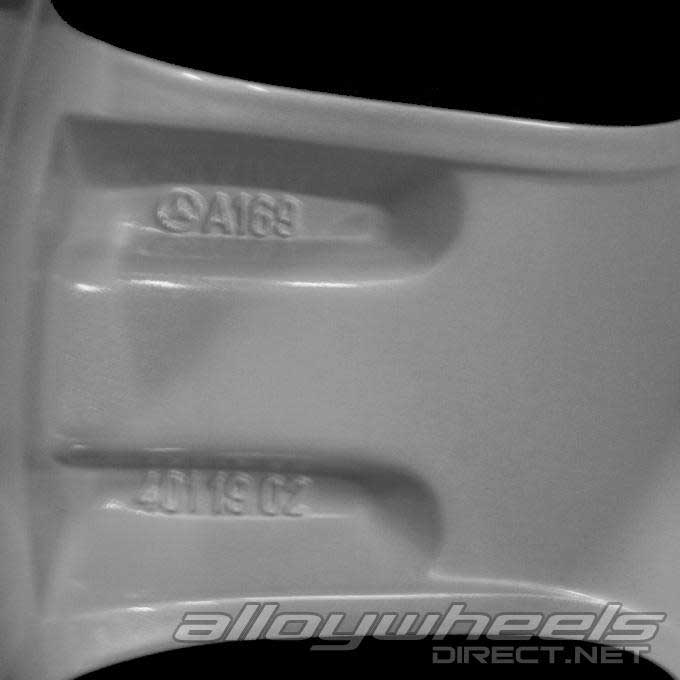 Mercedes 7 Spoke [169-16] Titanium Silver Alloy Wheel Product Image #4