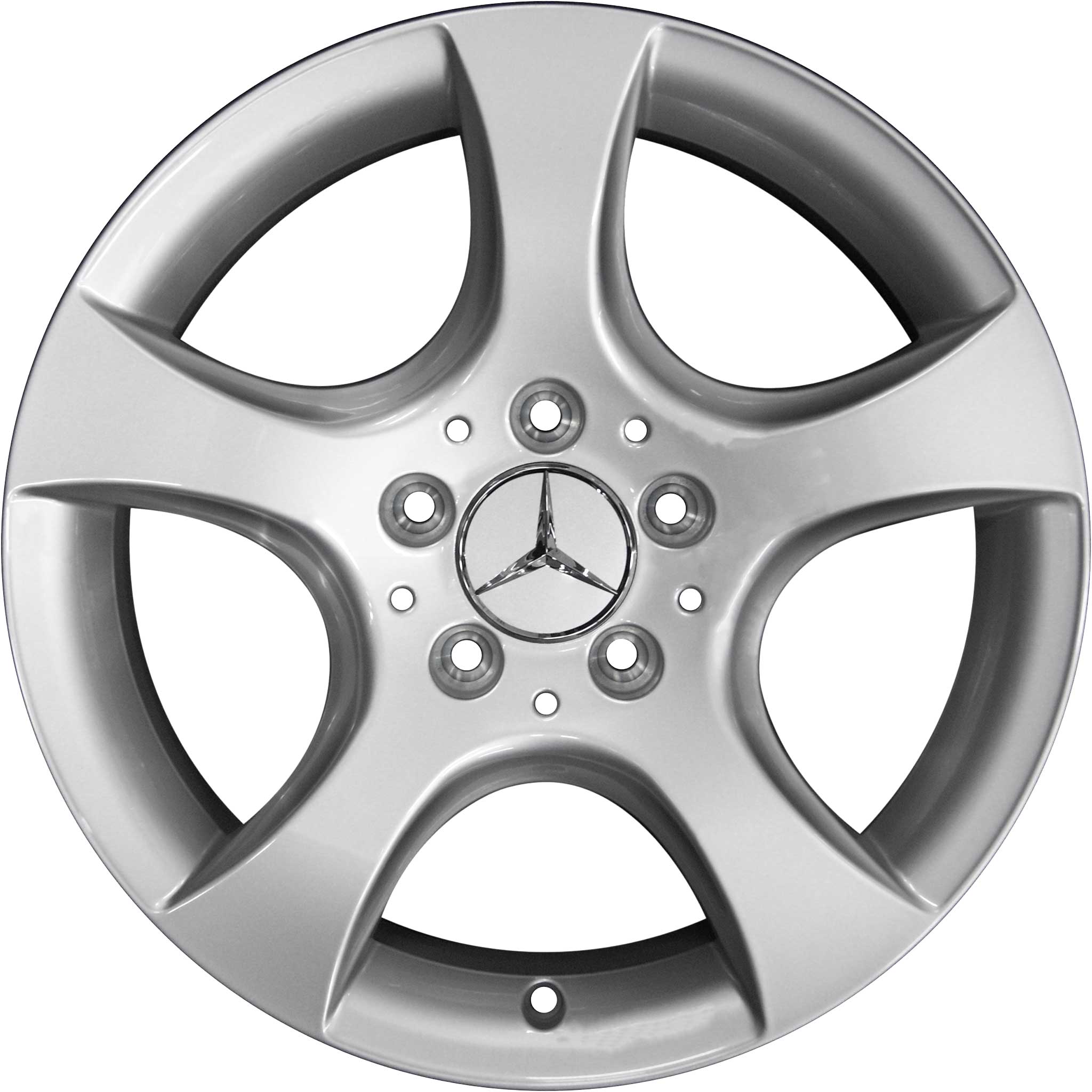 Mercedes Chertan [203-16] Titanium Silver Alloy Wheel Product Image #1