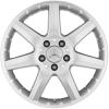 Mercedes 7 Spoke [169-17] Titanium Silver Wheel Img 1
