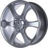 Mercedes Menkib [169-17] Titanium Silver Wheel Img 2