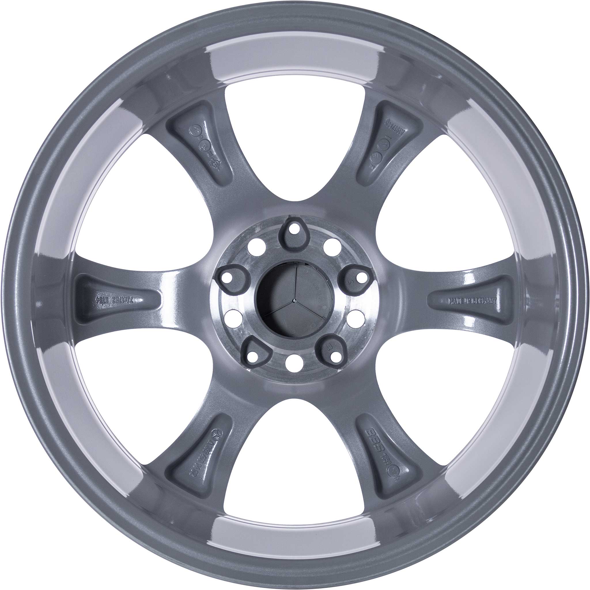 Mercedes Menkib [169-17] Titanium Silver Alloy Wheel Product Image #3