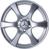 Mercedes Menkib [169-17] Titanium Silver Wheel Img 1