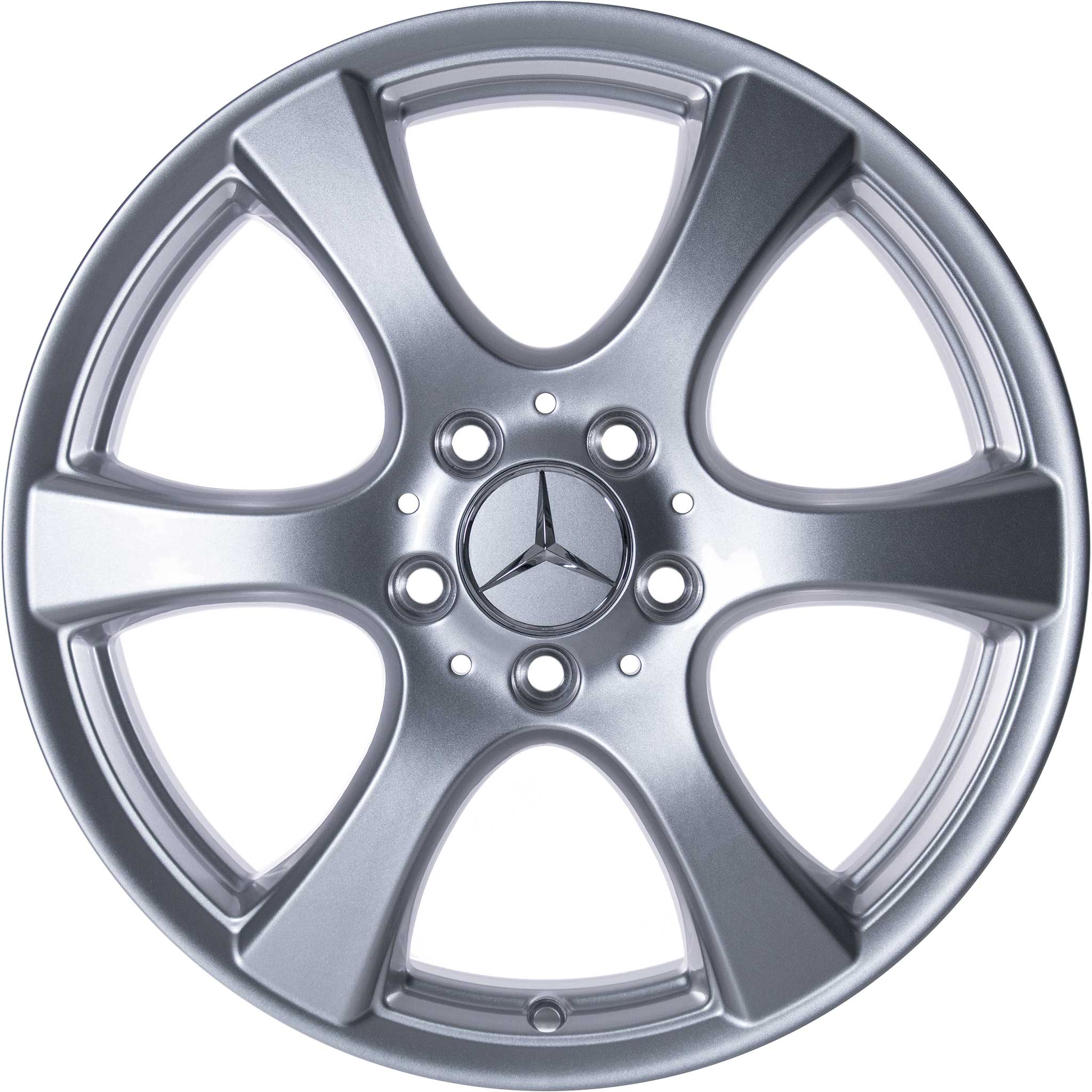 Mercedes Menkib [169-17] Titanium Silver Alloy Wheel Product Image #1
