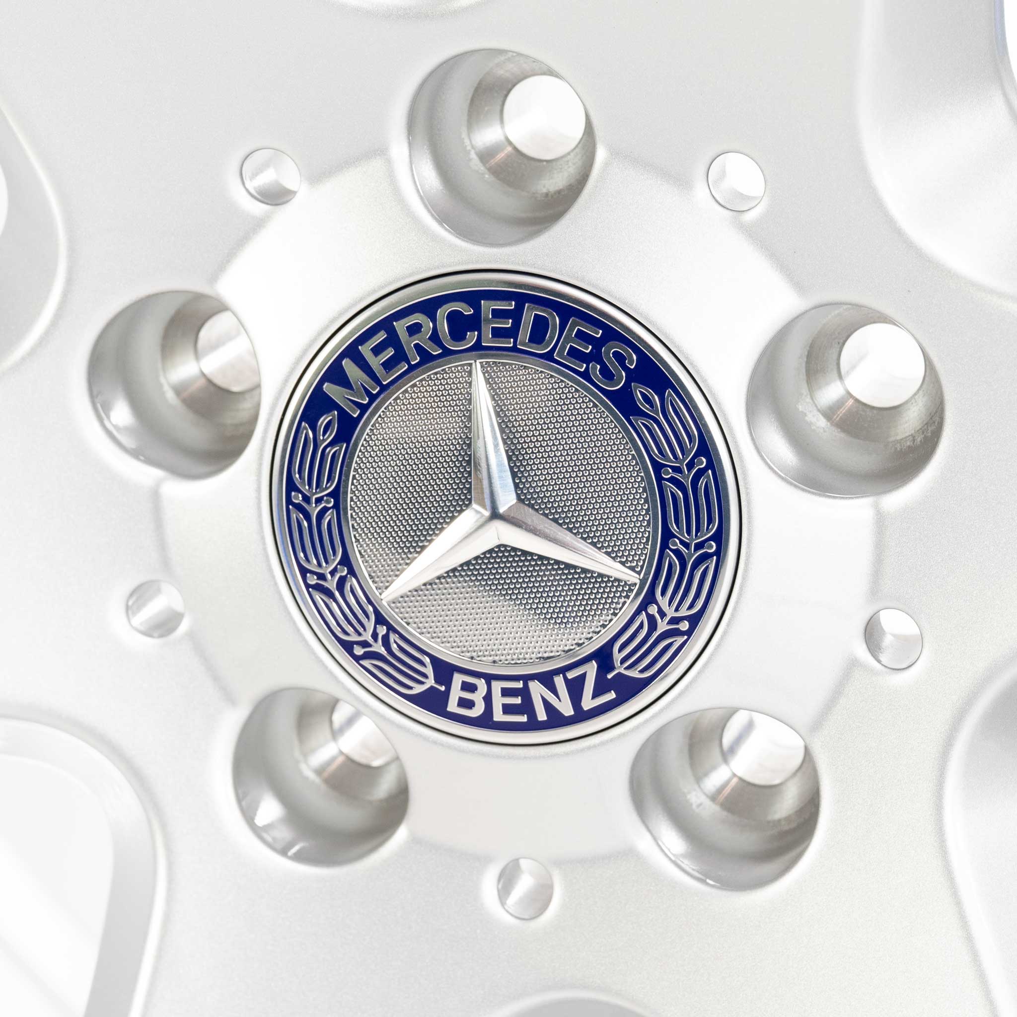 Mercedes Hoedus [203-17] Titanium Silver Alloy Wheel Product Image #4