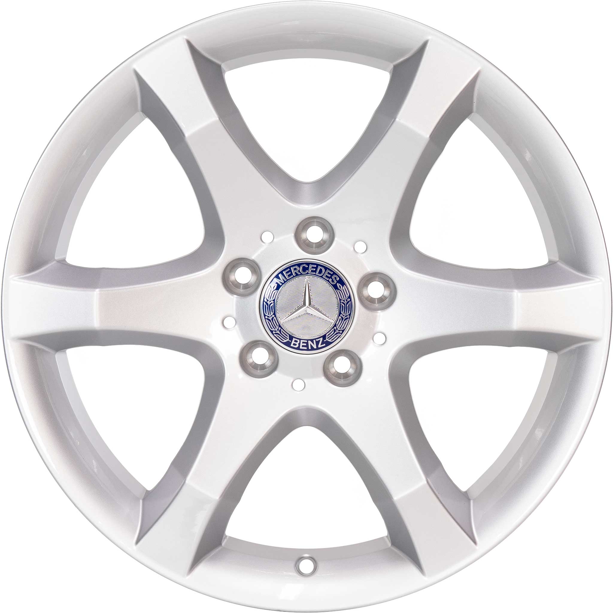 Mercedes Hoedus [203-17] Titanium Silver Alloy Wheel Product Image #1