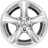 Mercedes Adharaz [203-17] Titanium Silver Wheel Img 1