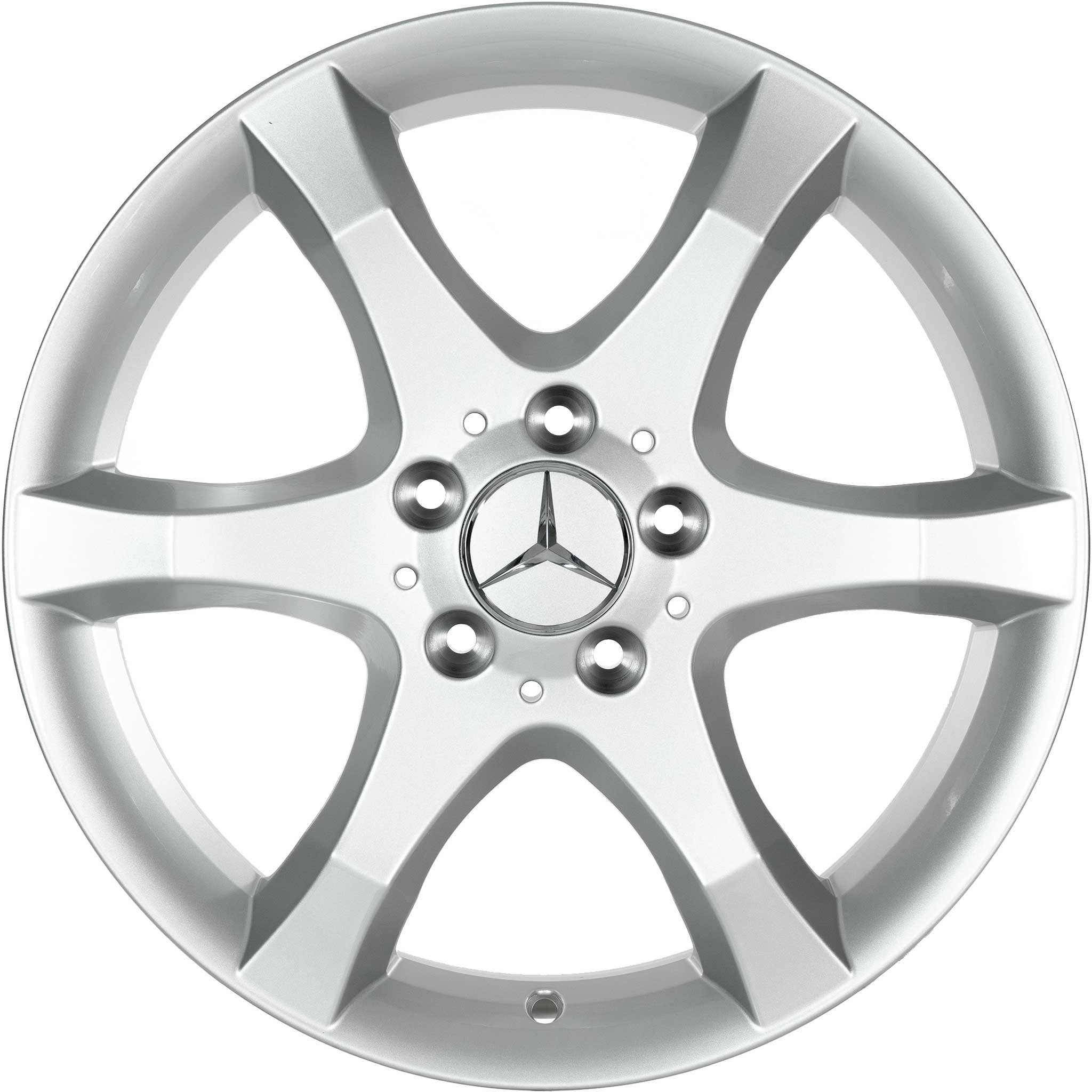Mercedes Hoedus [203-17] Titanium Silver Alloy Wheel Product Image #1