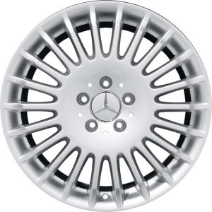 18" Mercedes Multispoke [209-18] Titanium Silver alloy wheel
