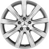 Mercedes Armida [221-18] Titanium Silver Wheel Img 1