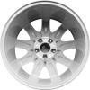 Mercedes 9 Spoke [221-18] Titanium Silver Wheel Img 2