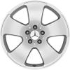 Mercedes 5 Spoke [221-18] Titanium Silver Wheel Img 1