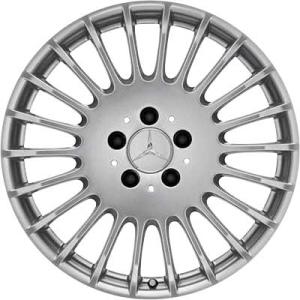 19" Mercedes Multispoke [221-19] Titanium Silver alloy wheel