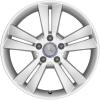 Mercedes 5 Twin Spoke [171-17] Titanium Silver Wheel Img 1