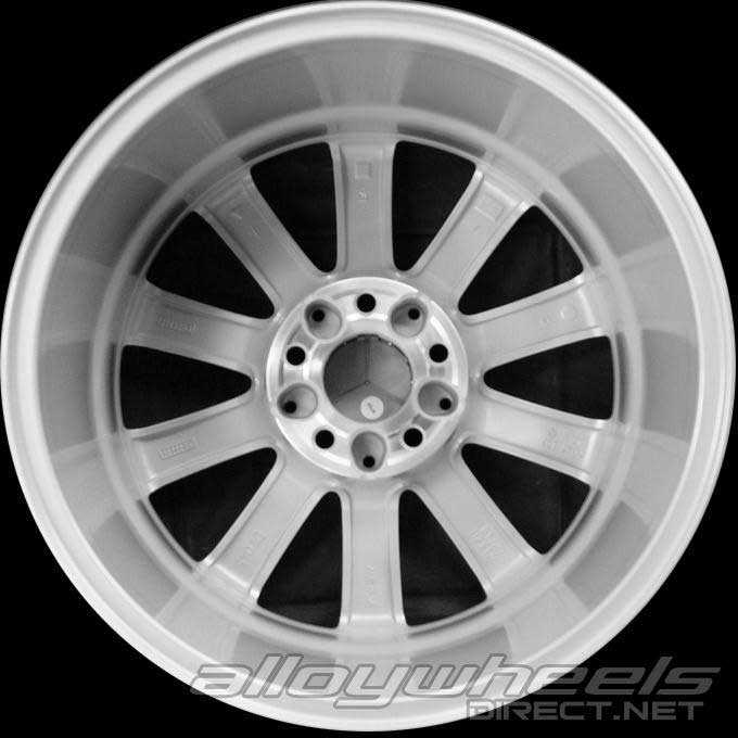 Mercedes 10 Spoke [219-17] Titanium Silver Alloy Wheel Product Image #2