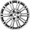 Mercedes 10 Twin Spoke [169-16] Titanium Silver Wheel Img 1