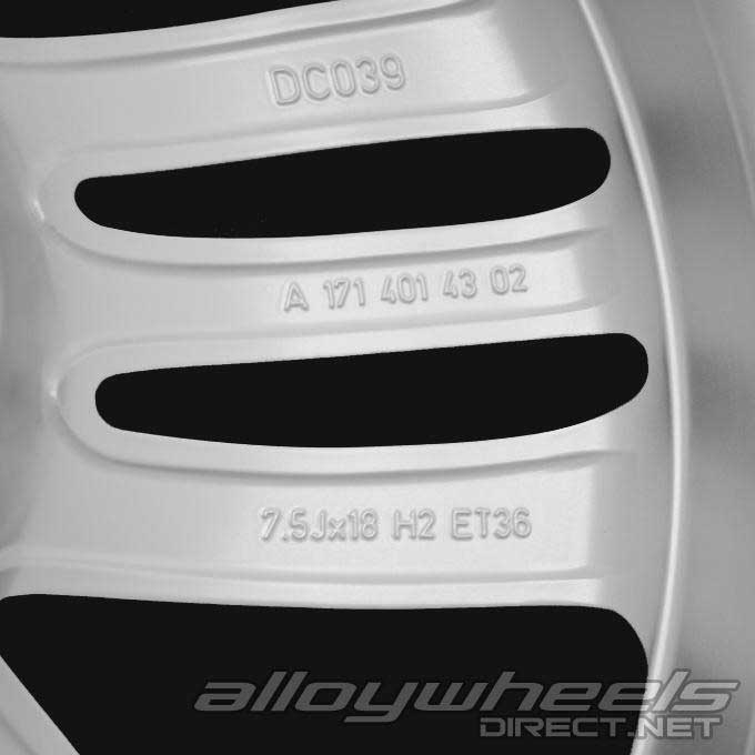 Mercedes Korsunia [171-18] Sterling Silver Alloy Wheel Product Image #4