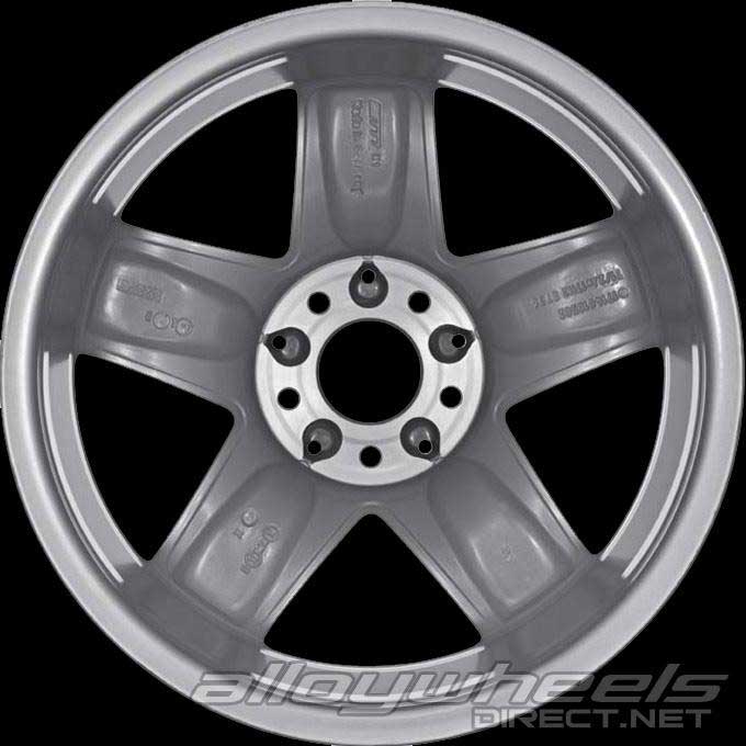 Mercedes 5 Spoke [171-17] Titanium Silver Alloy Wheel Product Image #2