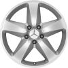 Mercedes 5 Spoke [171-17] Titanium Silver Wheel Img 1