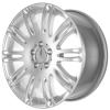 Mercedes 10 Twin Spoke [211-18] Titanium Silver Wheel Img 2