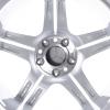 Mercedes 5 Twin Spoke [203-18] Titanium Silver Wheel Img 3