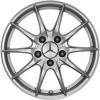 Mercedes 9 Spoke [169-16] Champion Silver Wheel Img 1