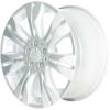 Mercedes 7 Twin Spoke [221-18] Titanium Silver Wheel Img 2