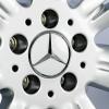 Mercedes 7 Twin Spoke [221-18] Titanium Silver Wheel Img 4