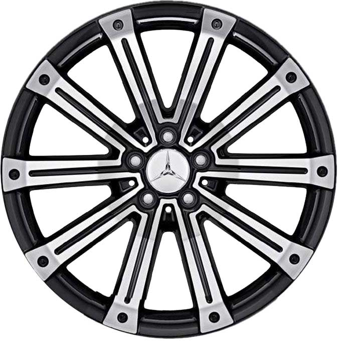 Mercedes Tomeko [164-20] Gloss Black with High Sheen Alloy Wheel Product Image #1
