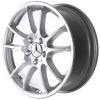 Mercedes 5 Twin Spoke [169-17] Titanium Silver Wheel Img 3