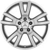 Mercedes Naantali [203-17] Titanium Silver Wheel Img 1