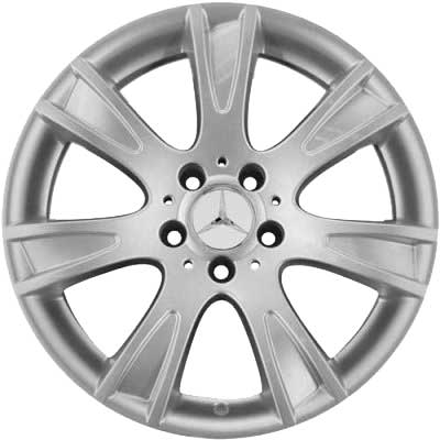 Mercedes Shantou [211-17] Titanium Silver Alloy Wheel Product Image #1