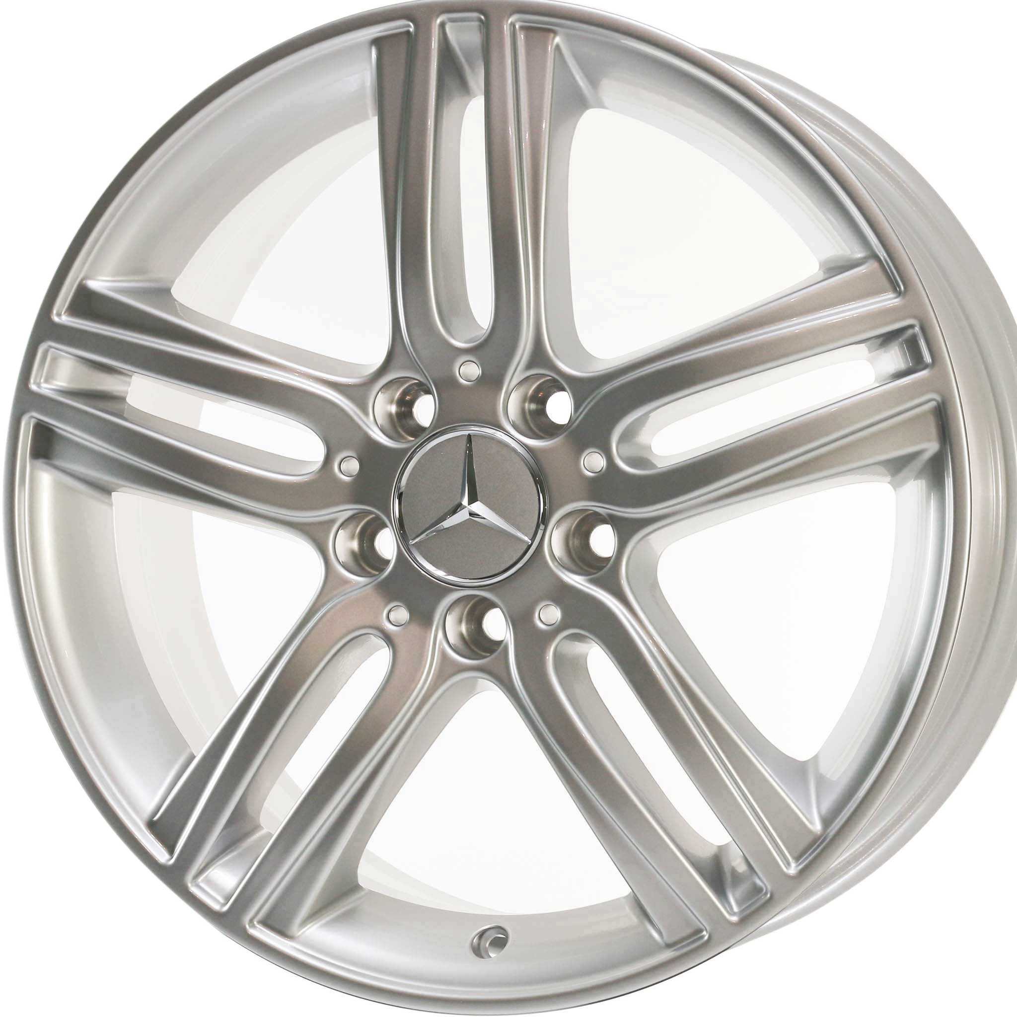 Mercedes Bokhan [169-17] Titanium Silver Alloy Wheel Product Image #2
