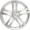 Mercedes Bokhan [169-17] Titanium Silver Wheel Img 1
